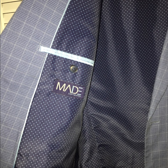 Checker Board Blazer -Double vented / Patch Elbows - Picture 2 of 2